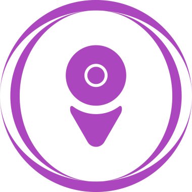 Aşağı kaydır. Web simgesi basit illüstrasyon