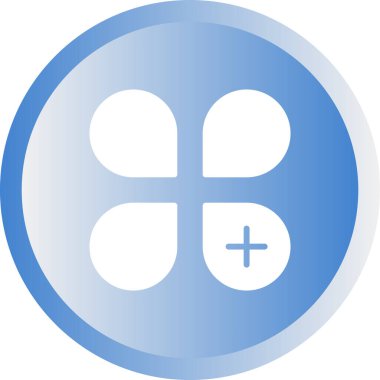 Simge Uygular. Uygulamalar Pictogram. Programlar İmza, Vektör İllüstrasyonu