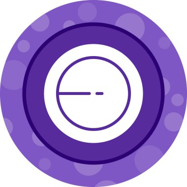 Çember olun. Web simgesi basit tasarım