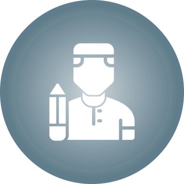 kullanıcı simgesi vektör çizimi tasarımı