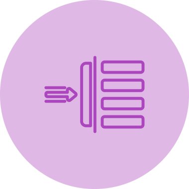 margin web simgesi, vektör illüstrasyon tasarımı 