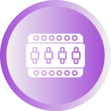 Aktarım Düğmesi simgesi, vektör illüstrasyonu