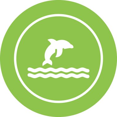 yunus simgesi web basit illüstrasyon