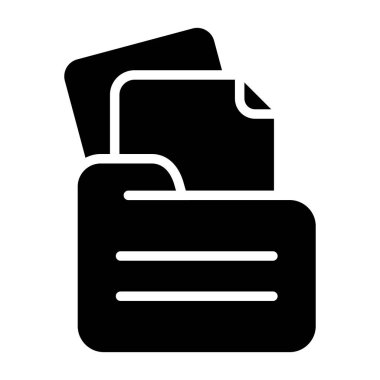 dizin web simgesi, basit vektör illüstrasyonu