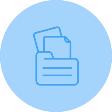 dizin web simgesi, basit vektör illüstrasyonu