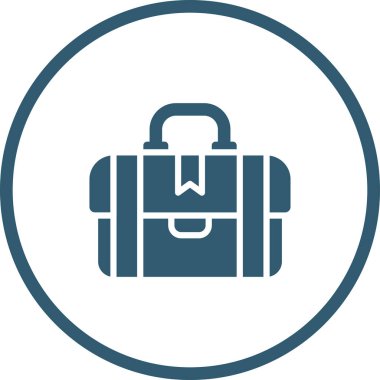 Evrak Çantası'nı web simge vektör çizim