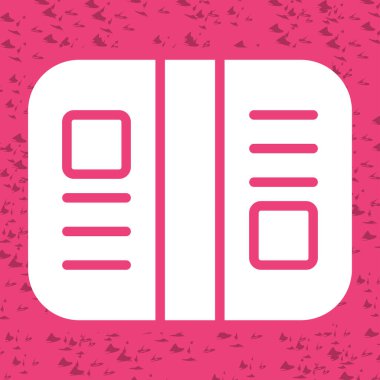 Kutu simgesi vektör illüstrasyonu