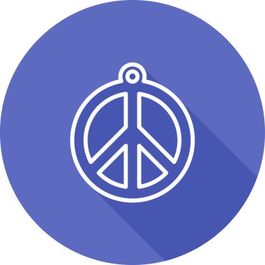 Barış işareti web illüstrasyon tasarımı