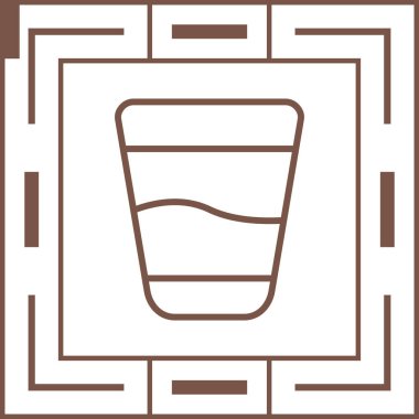 cam ağ simgesi, basit vektör illüstrasyonu