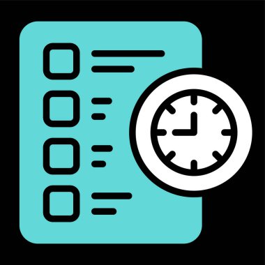 belge web simgesi vektör illüstrasyonu