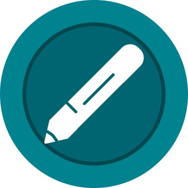 Kalem. Web simgesi basit tasarım