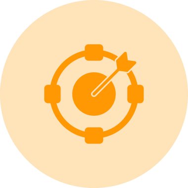 hedef web simge vektör çizim