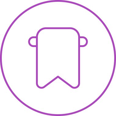 Yer İmi simgesinin vektör çizimi