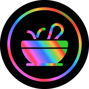 Kase. Web simgesi basit illüstrasyon