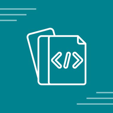 Sayfa simgesi vektör illüstrasyon tasarımı