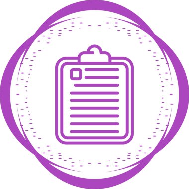 Pano web simgesi vektör illüstrasyonu