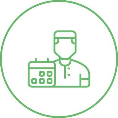 kullanıcı. Web simgesi basit illüstrasyon