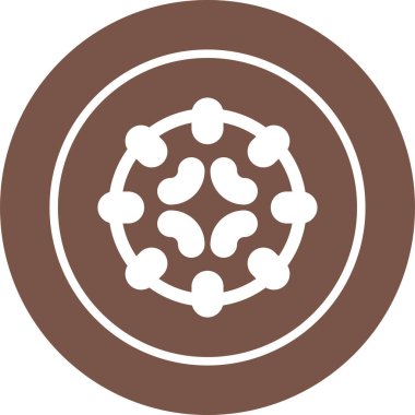 Hedef simgenin vektör illüstrasyonu 