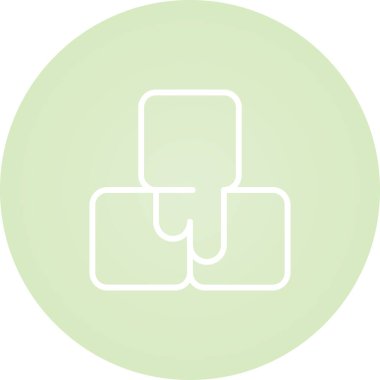 Buz ağı ikonu vektör illüstrasyonu 