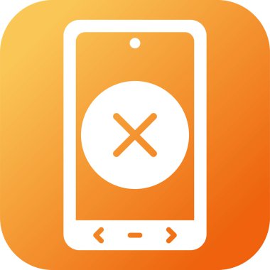 çapraz simgenin vektör illüstrasyonu 