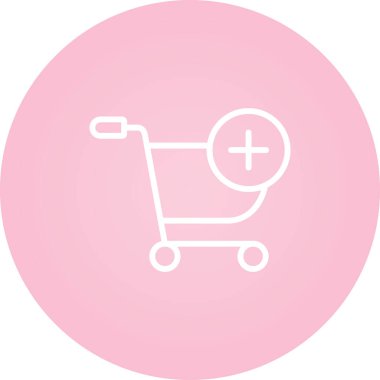  Alışveriş Arabası Web simgesi vektörü ekle 