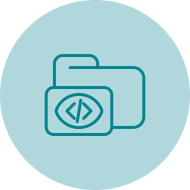 dizin web simgesi, basit vektör illüstrasyonu