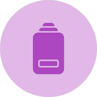 düşük pil ağ simgesi, basit vektör illüstrasyonu