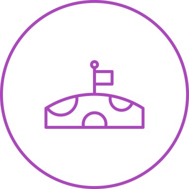 Beyaz arkaplanda ay vektör simgesi, gece simgesi 