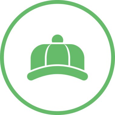 hat web simgesi vektör illüstrasyonu 