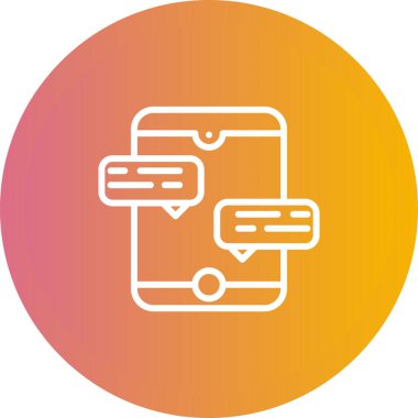 Metin Satır vektörüyle Konuşma Baloncuğu