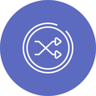 Web simgesi vektör illüstrasyonunu karıştır