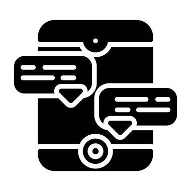 Metin Satır vektörüyle Konuşma Baloncuğu