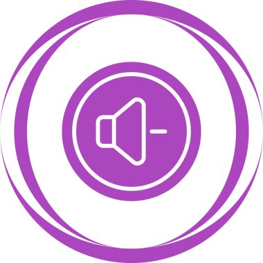 Down Button modern simgesinin vektör illüstrasyonu