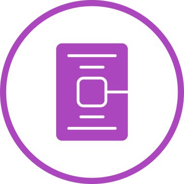 Beyaz Arkaplanda Seçim Simgesi İzole Edildi 