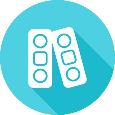 Dosya Dizini Web simgesi basit illüstrasyon