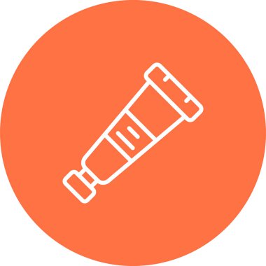 diş macunu web simgesi vektör çizimi 