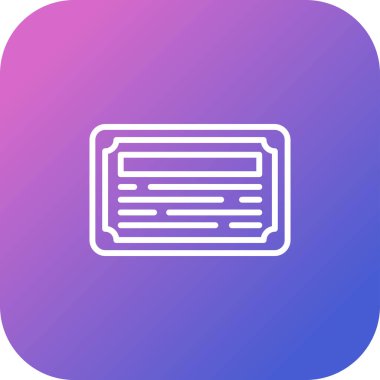 Sertifika simgesi, vektör illüstrasyonu basit tasarım