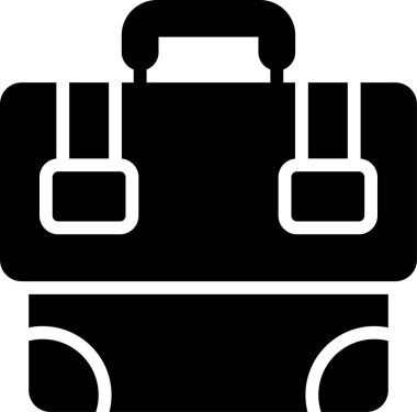 Evrak Çantası'nı web simge vektör çizim