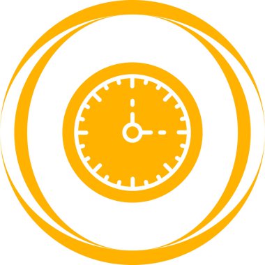 saat vektör simgesi işareti, sembol