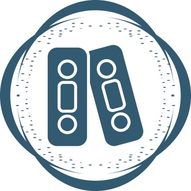 Bağlayıcı ağ simgesi basit illüstrasyon