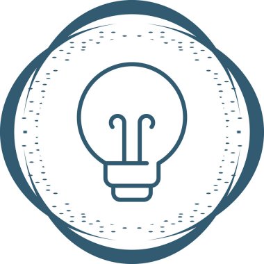  Ampul simgesi. vektör çizimi tasarımı