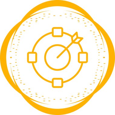 hedef web simge vektör çizim