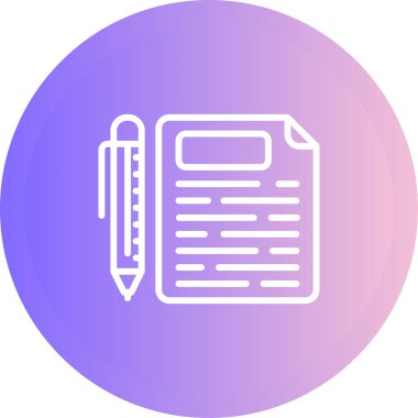 Sözleşmeli ağ simgesi, vektör illüstrasyonu