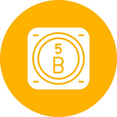 boron kimyasal element ağ basit illüstrasyon