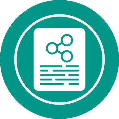 Paylaş. Web simgesi vektör illüstrasyonu