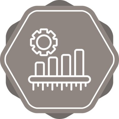  çubuk grafik vektör illüstrasyonu