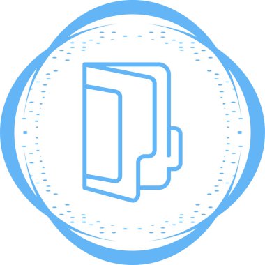 dizin web simgesi, basit vektör illüstrasyonu