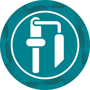 Ateşleyici Vektör Satır Simgesi Tasarımı