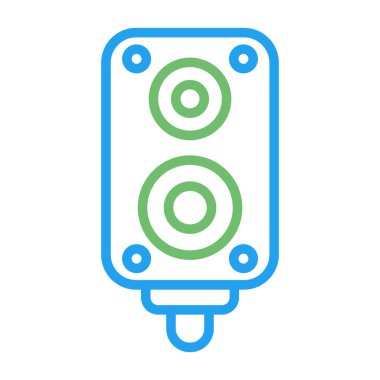 hoparlör simgesi, vektör illüstrasyonu basit tasarım