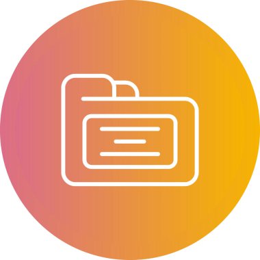 dizin web simgesi, basit vektör illüstrasyonu